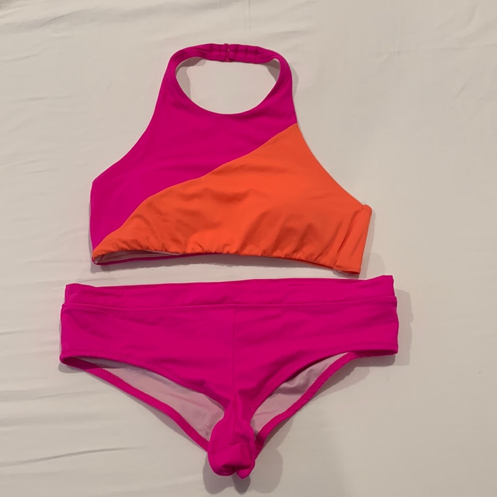 Victoria’s Secret Color Block Cheeky 2-Piece